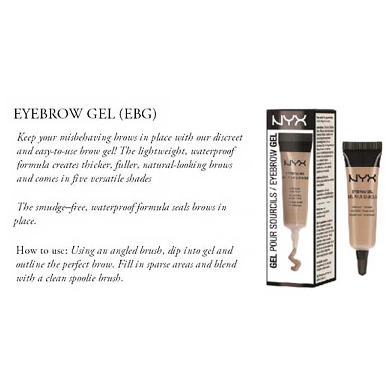 NYX Gel teinté pour sourcils Expresso