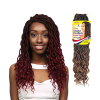 Goddess Dreadlocks Loose Wave Crochet Braids 16″ Noir