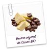 Beurre végétal de cacao bio filtré