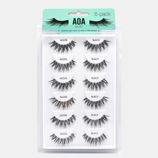 AOA Studio Pack de 6 faux cils Alexis