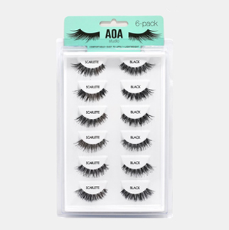 AOA Studio Pack de 6 faux cils Scarlette