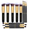 Set de 14 pinceaux kabuki gold teint & yeux BS