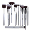 Set de 13 pinceaux kabuki silver teint & yeux BS