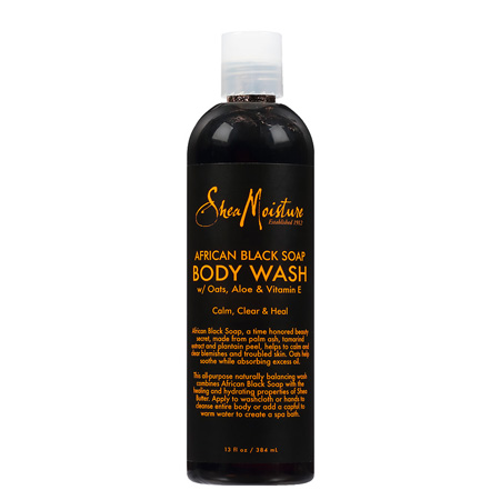 SHEA MOISTURE African Black Soap Gel lavant apaisant corps
