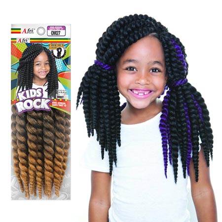 Afri-Naptural Kids Rock Senegal Bantu Twist 10"