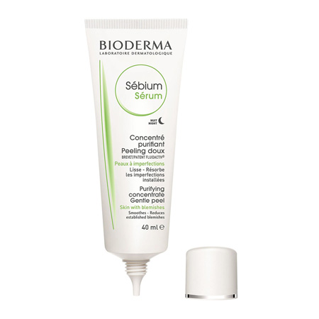 BIODERMA Sébium sérum concentré purifiant peeling doux