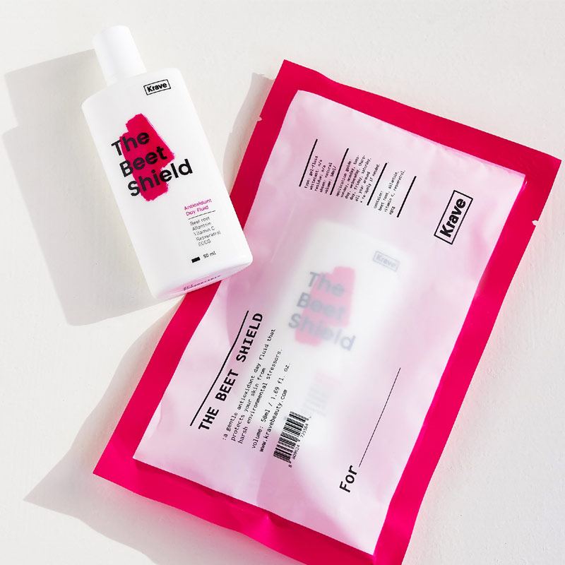 KRAVE BEAUTY The Beet Sheild Fluide Protection Solaire SPF 50+