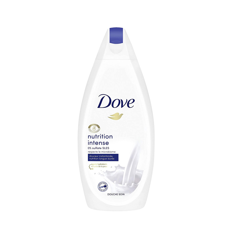 Gel douche nutrition intense 400ml, sans sulfate SLES