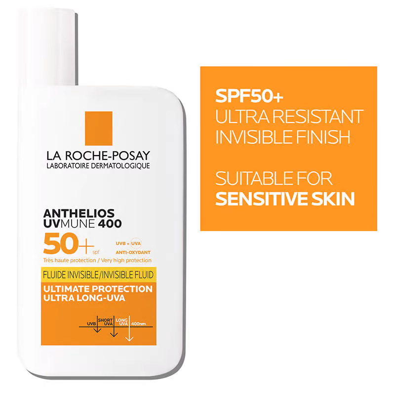 LA ROCHE-POSAY Anthelios UVMune400 Fluide Invisible Parfumé SPF 50+