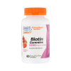 DOCTOR'S BEST Biotine Gummies Délice fraise 5000 mcg (60Caps)