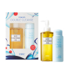 DHC Coffret Double Cleanse Huile Démaquillante + Poudre Nettoyante