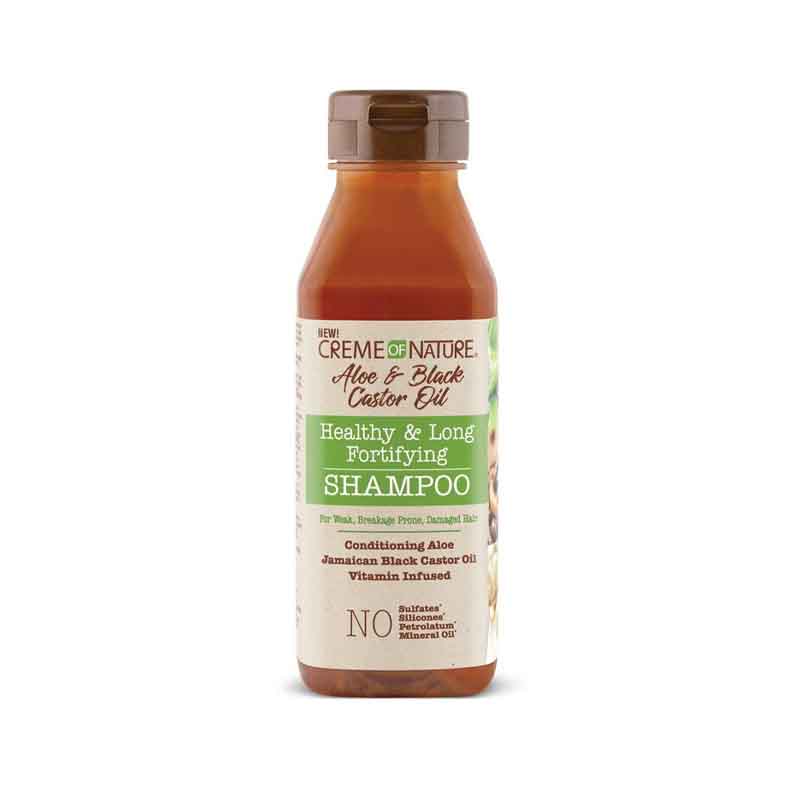 CREME OF NATURE Aloe & Black Castor Oil Shampoing