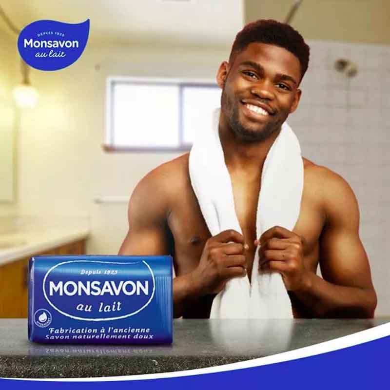 MONSAVON Au Lait Pain De Savon Naturellement Doux