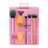 REAL TECHNIQUES Everyday Essentials Set Pinceaux+ 2 Eponges