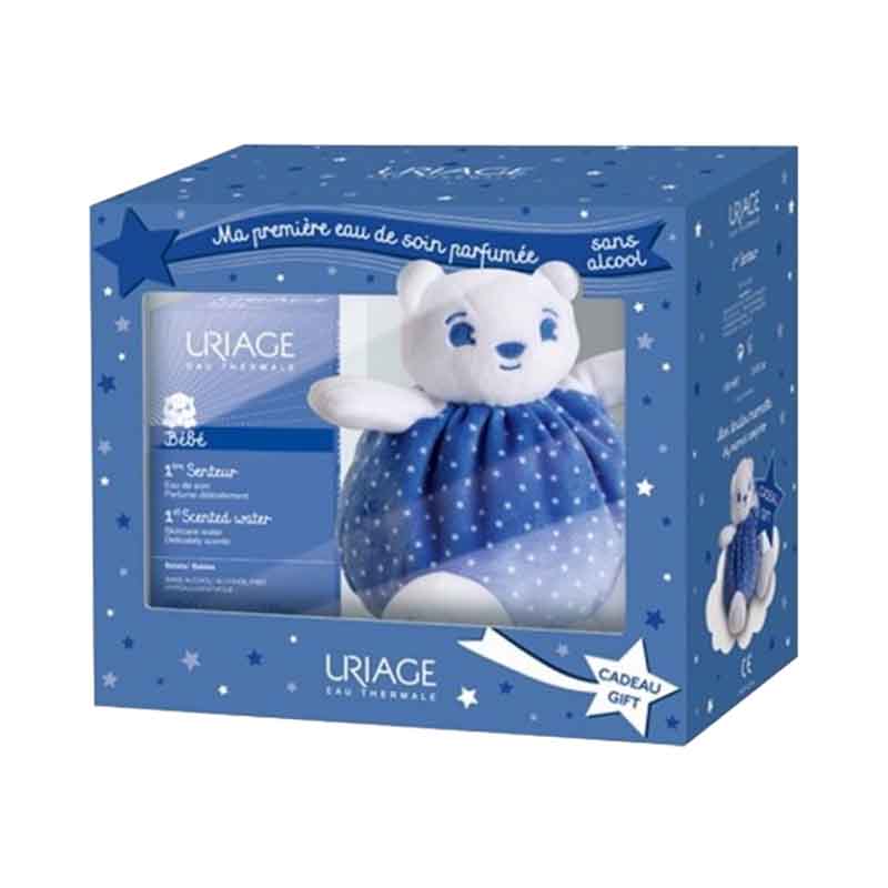 URIAGE Coffret Bebe Eau de Soin Parfumee 1ere Senteur + Doudou Offert