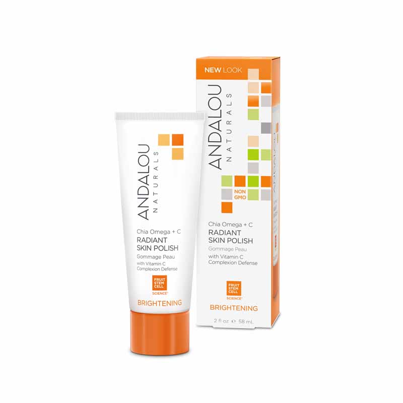 ANDALOU NATURALS Chia Omega + C Gommage Éclat à La Vitamine C