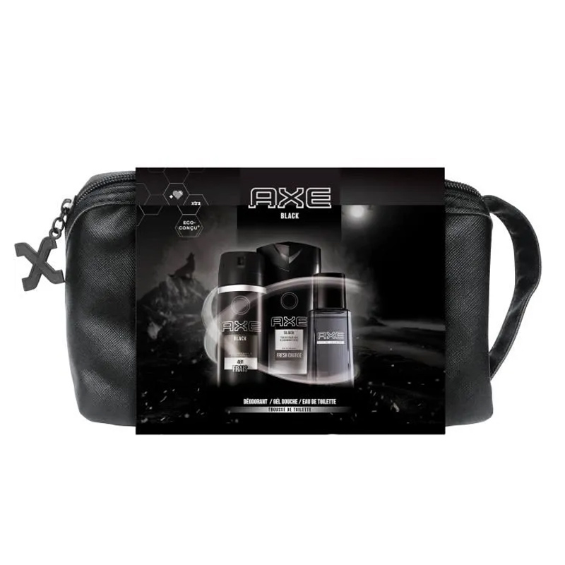 AXE Trousse Coffret Black eau de toilette deodorant