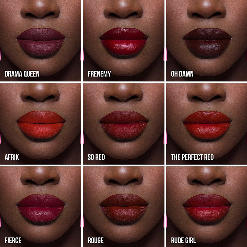 JUVIA'S The Reds and Berries Velvety Rouge à Lèvres Matte