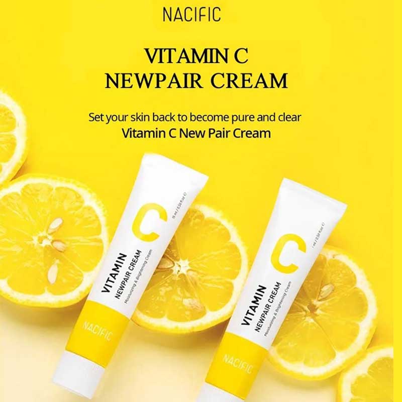NACIFIC Vitamin C Newpair Creme Eclat Anti-imperfections