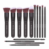 Set de 14 Pinceaux Kabuki Noir Teint & Yeux BS