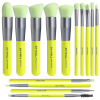 Set-de-14-pinceaux-green-teint