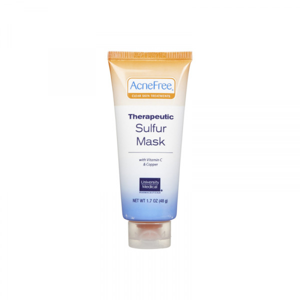ACNEFREE Masque au Soufre + Vitamine C + Bentonite Contre L’Acné