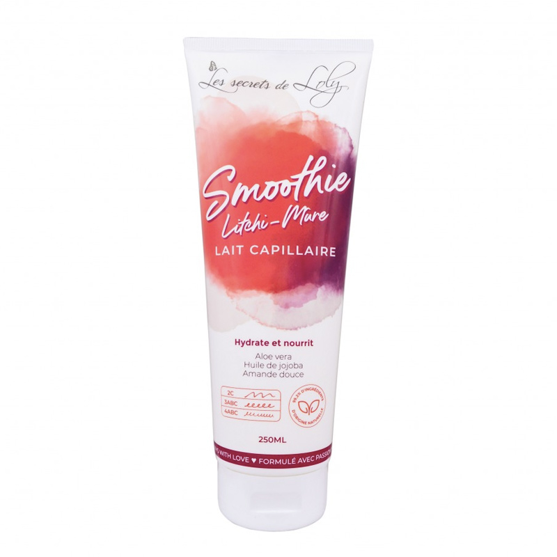 LES SECRETS DE LOLY Smoothies Litchi-Mure Lait capillaire