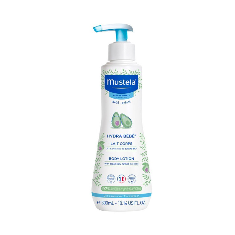 MUSTELA Hydra Bébé Lait Corps à l'Avocat Bio Bébé & Enfant
