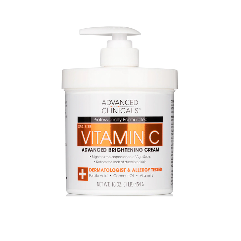 ADVANCED CLINICALS Lait de Corps Éclat à La Vitamine C & E