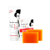 KOJIE SAN Duo Corps Uniformisant Anti-tâches (Lait + Savons)