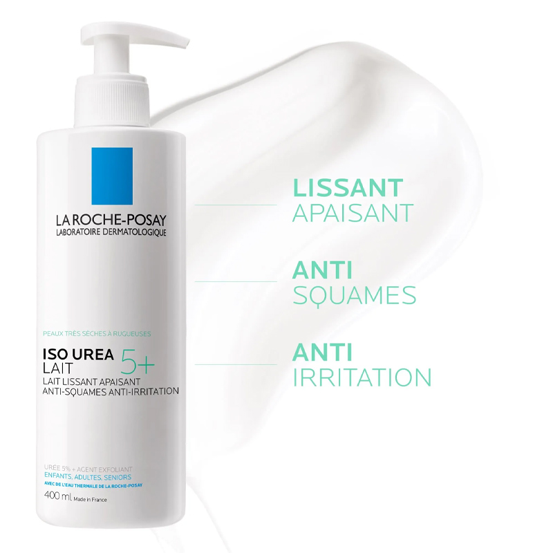 LA ROCHE POSAY Lipikar Lait Iso Urea 5+ Lait Lissant Anti-squames Anti-irritation