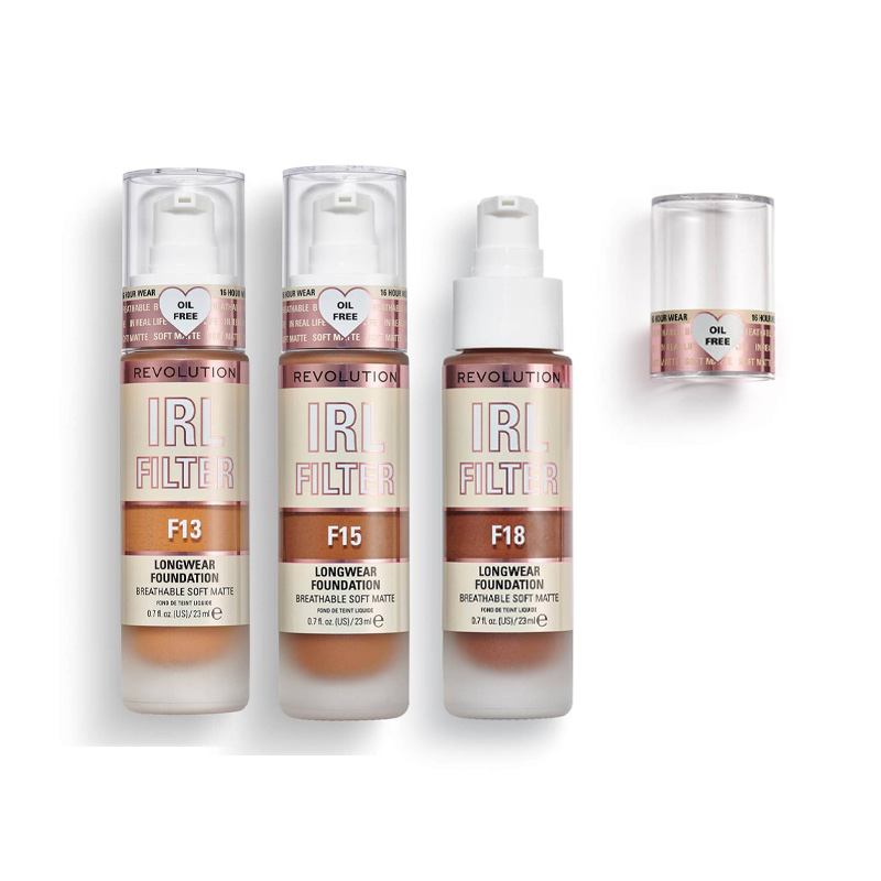 REVOLUTION IRL Filter Longwear Foundation Fond de Teint Longue Tenue Imperceptible
