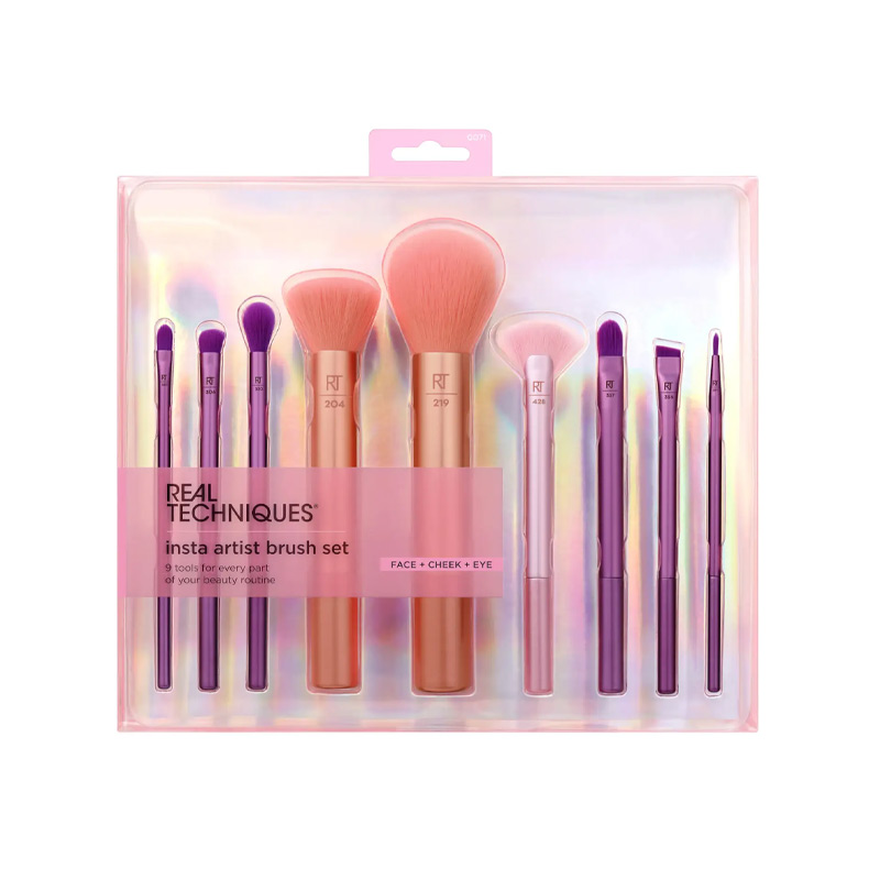 REAL TECHNIQUES Insta Artist Brush Set de Pinceaux de Maquillage