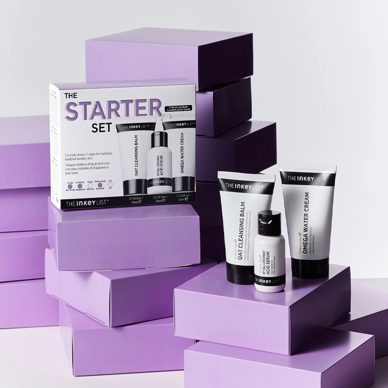 THE INKEY List The Starter Set Coffret de Soin Débutant