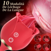 Vibromasseur & Stimulateur Clitoridien Forme Rose
