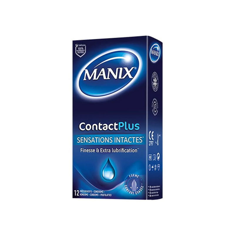MANIX ContactPlus Préservatifs Sensations Intactes