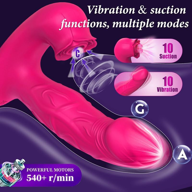 Vibromasseur Portable Avec App & Télécommande