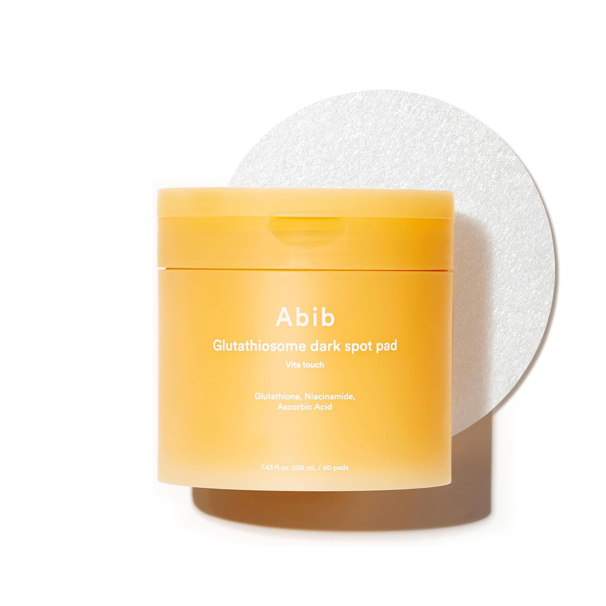 ABIB Glutathiosome Dark Spot Pad Vita Touch Disques Imbibés Anti-taches