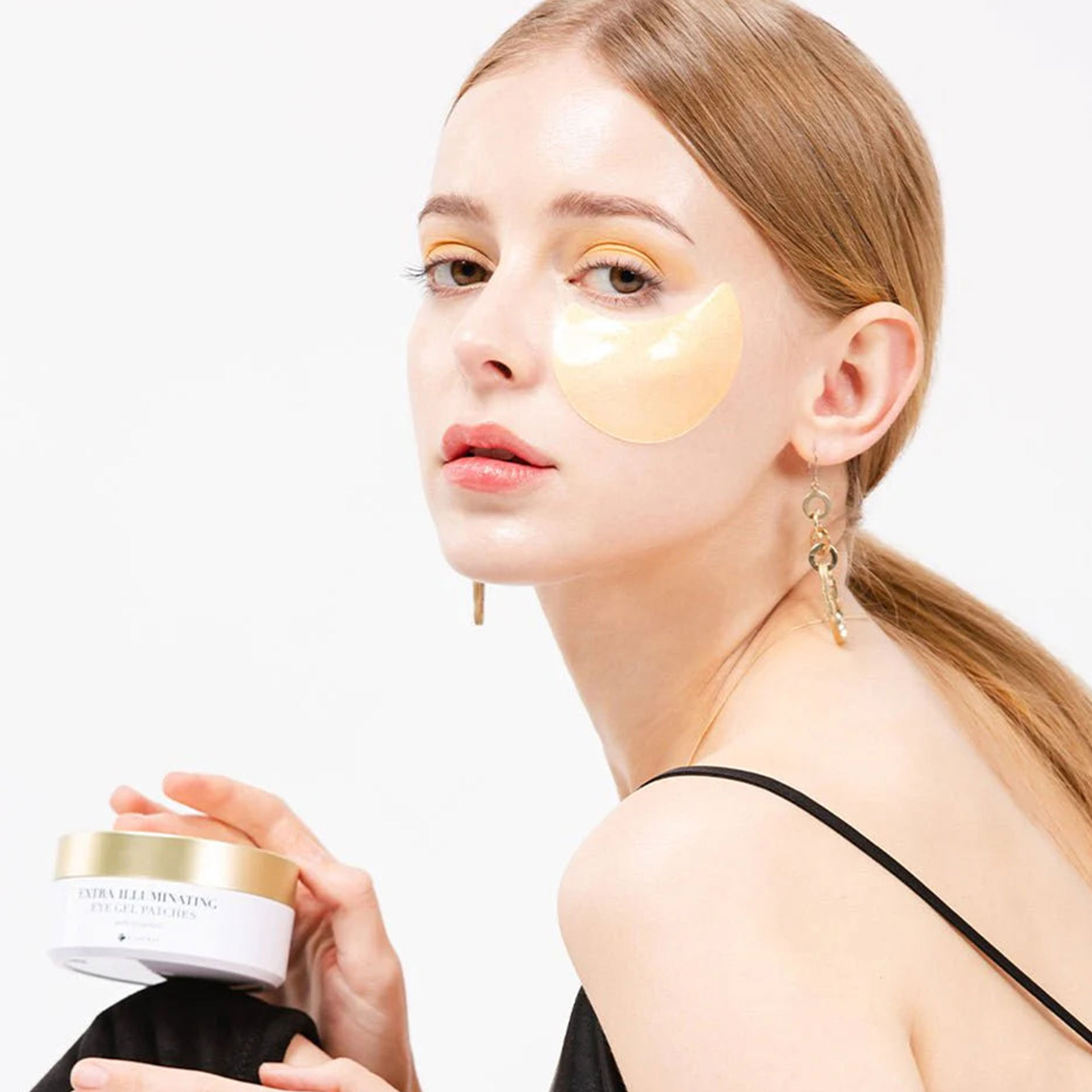K-SECRET Extra Illuminating Eye Gel Patches Illuminateurs Contour des Yeux à la Vitamine C