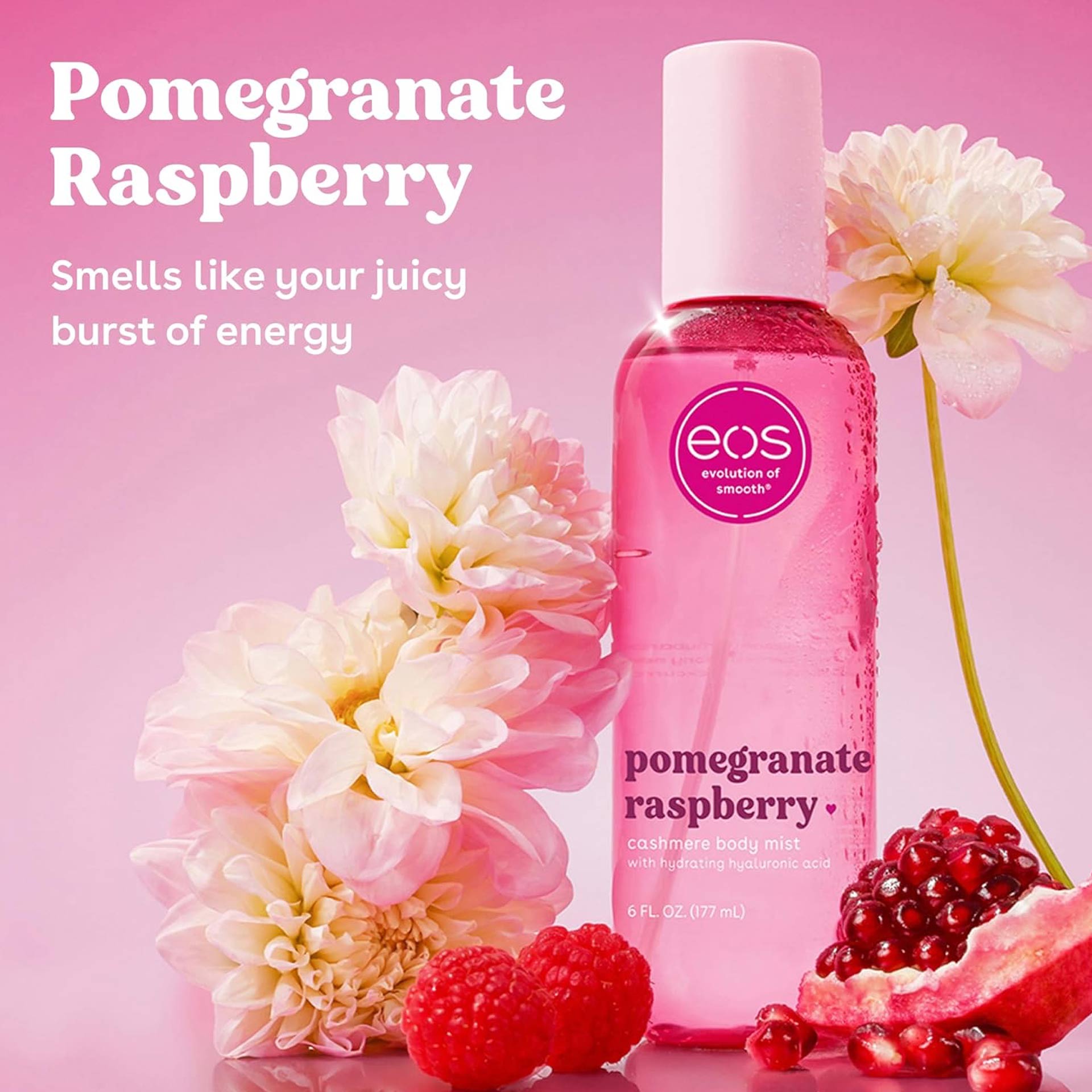 EOS Pomegranate Raspberry Body Mist Brume Parfumée